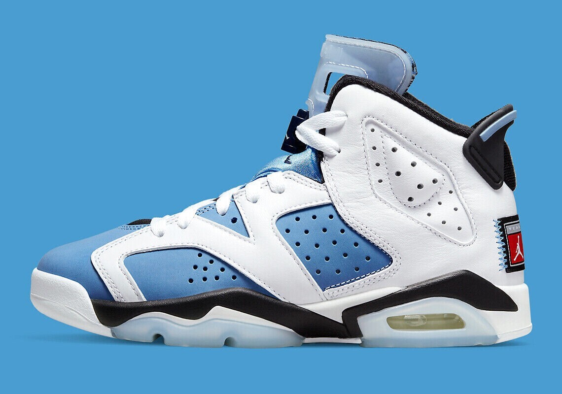 Nike Air Jordan 6 Retro UNC University Blue White CT8529-410
