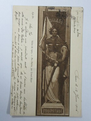 Ex213 - Salon de 1905 Pro Patria - par Lionel Royer - Ausstellungspostkarte