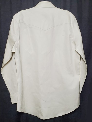 Neu WRANGLER Cowboy Cut Western Pearl Snap Langarm Arbeitshemd Gr. M MS70319 - Bild 2 von 8