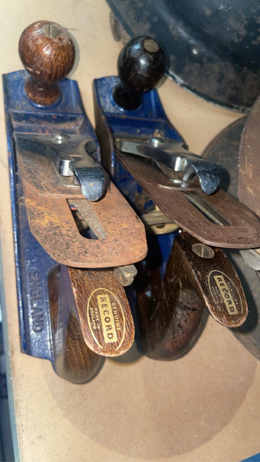 Pair of Vintage Record Wood Planes eBay