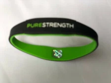 PureStrength Pure Series Ion Charged Wristband Black & White & Red & Pink & Blue