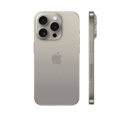Apple iPhone 15 Pro Max - 256 GB - White Titanium (Unlocked) With