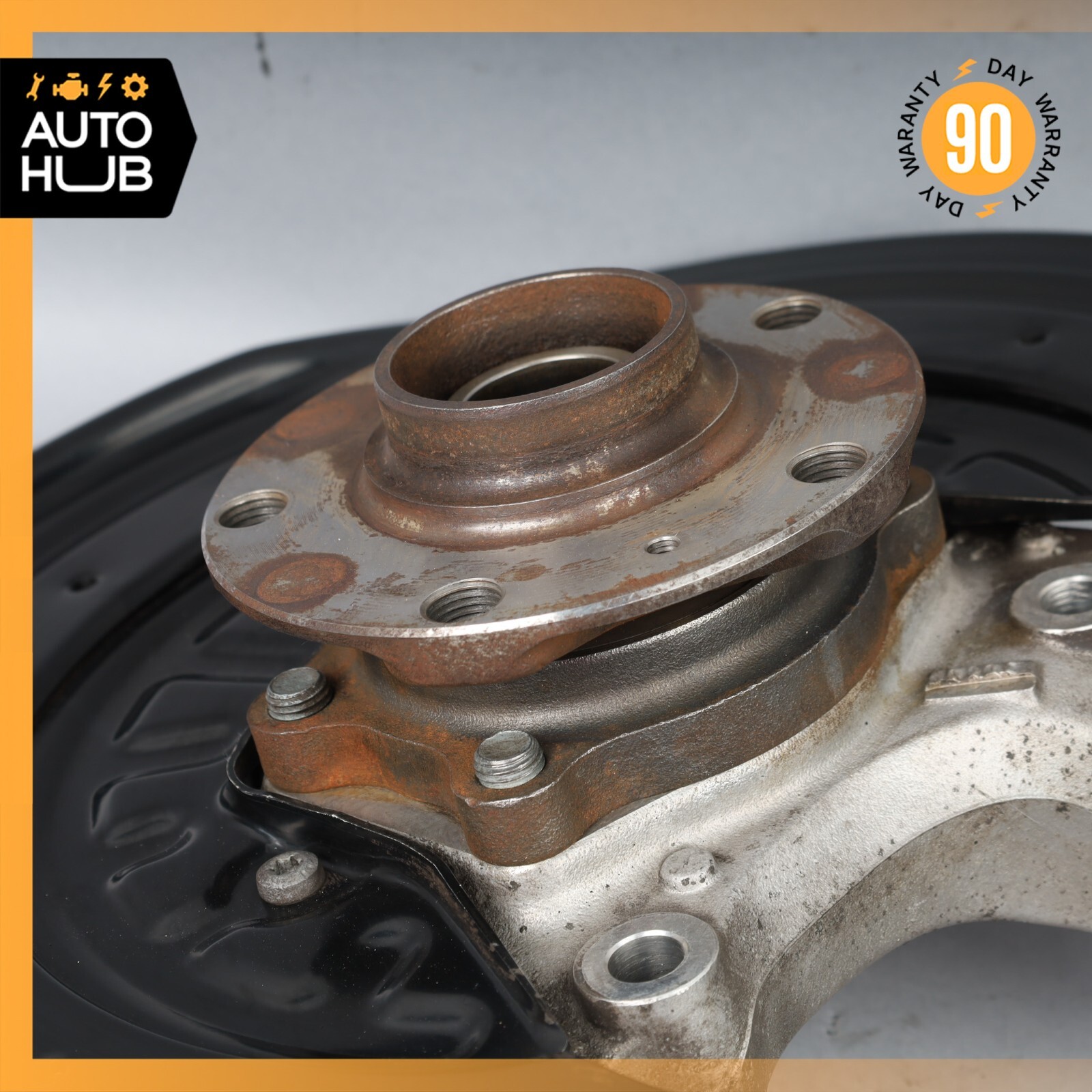 03-13 Bentley Continental GT Rear Right Side Spindle Knuckle Hub OEM 36k