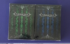 Artifice Blue  Green V2 Playing Cards by Ellusionist - Rare Deck for Cardistry