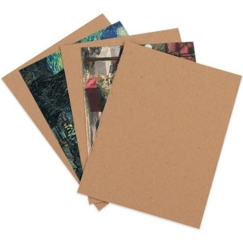 THE BOXERY 200 8.5x11'' Chipboard Cardboard Craft Scrapbook Scrapbooking Sheets 8.5"11"