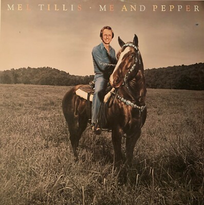 MEL TILLIS-Pre-Owned LP- ME AND PEPPER..PROMO.6E-236...RARELY PLAYED..VG+/VG+