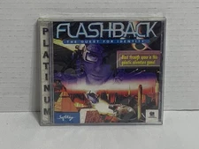 Flashback The Quest for Identity  1996 PC Game Delphine Softkey NEW Sealed!