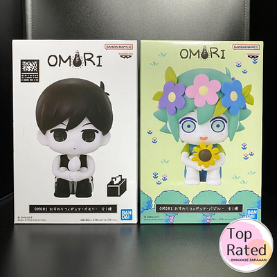 OMORI Osuwari Figure Omori & Basil Set Horror game BANPRESTO Japan