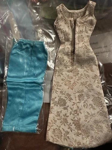Original Vintage Barbie Evening Gala Dress & Skirt (1966-67) #1660