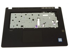 Dell A1999G Touchpad Palmrest Assembly - Black - Fingerprint Hole 0M6T1