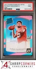 2017 DONRUSS OPTIC PINK PRIZM #177 PATRICK MAHOMES II RC RATED ROOKIE PSA 9