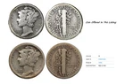 1921-D  Mercury Dime  -  VG+ / Very Good + (BX)