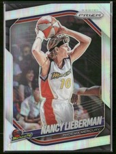 2025 Panini Prizm WNBA #34 Nancy Lieberman Silver Prizms