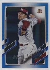 2021 NPB Nippon Professional Baseball Blue Foil 40/50 Takahiro Norimoto #58 a8r