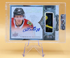 2017-18 Splendor Hockey #BD-PK Patrick Kane 19/36 Splendor Patch Auto!!!!