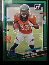2023 Donruss #327 Marvin Mims Press Proof Green