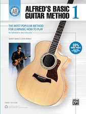 Alfred's Basic Guitar Method 1 (Alfred's Basic Guitar Library, Bk 1) - paper...