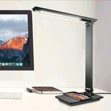 LED Desk Lamp Wireless Charger iphone-samsung 4 - temperature/brightness level