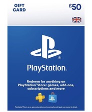 playstation gift card Value £50-Code Available+FAST DELIVERY BY POST 