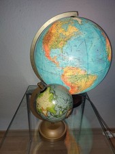 Vintage JRO Leuchtglobus & Mini-Globus – Made in West Germany