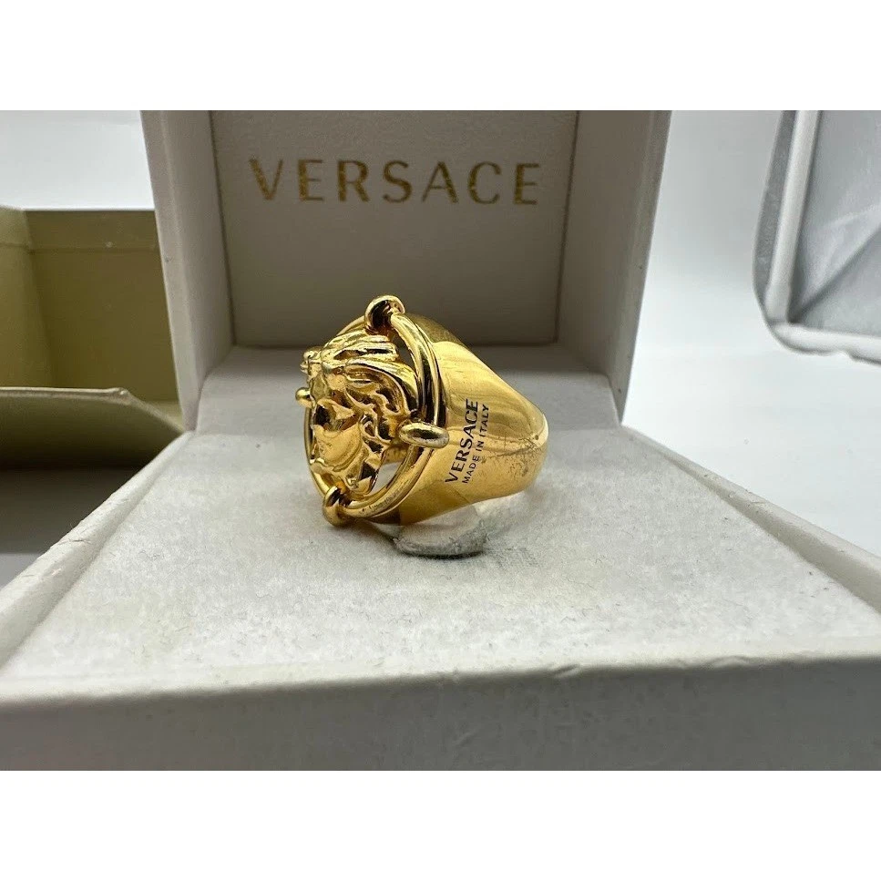 Versace Medusa Ring In Men's Rings for sale - eBay