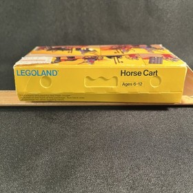 Vintage LEGO 6022 Castle Lion Knights Horse Cart W/Box from 1984 Rare