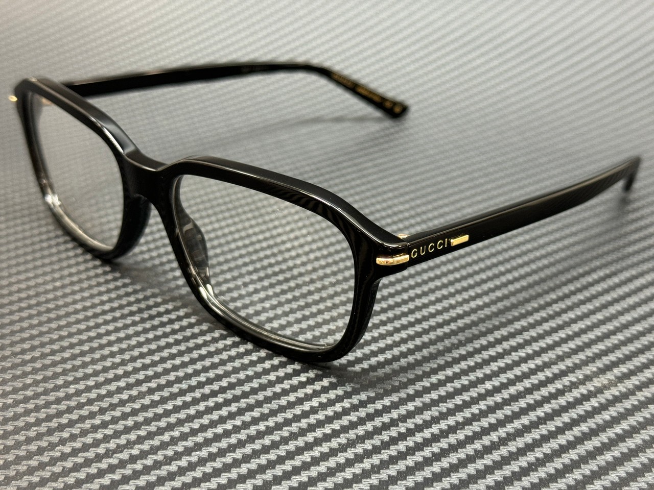 GUCCI GG1446O 001 Black Men's Large 56 mm Eyeglasses