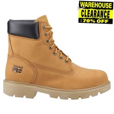 Image of Timberland Pro Sawhorse 2.0 Mens Safety Boots Protective Steel Toe Boots Tan