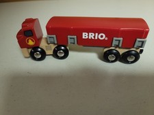 Brio World Wooden Railway Red Lumber Truck Very Good Condition