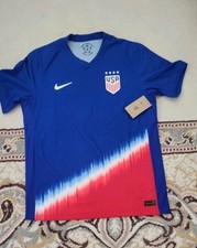 Nike USA Men's Soccer Jersey Blue Red White Size L Officially Licensed