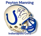 PEYTON MANNING AUTOGRAPHED SIGNED INDIANAPOLIS COLTS MINI HELMET w/APCOA