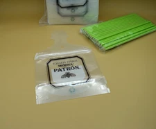 46 Patron Tequila Drink Pouches  with Straws - New!