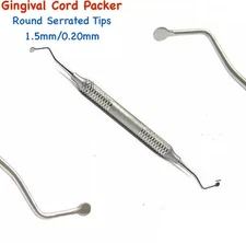 10 Dental Cord Packer 0.20mm/Ǿ1.5mm Gingival Retraction Periodontal