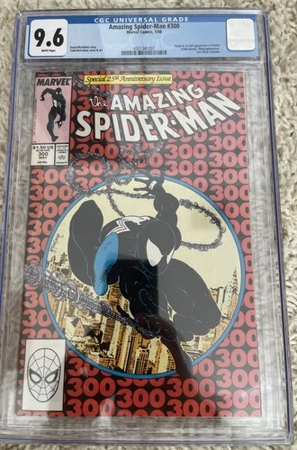 Amazing Spider-Man #300 CGC 9.6 White Pages 1st Full App VENOM McFarlane