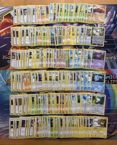 Vintage Pokemon Card Lot Fire Gengar Snorlax 265+