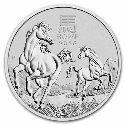2026 Australia 1 kilo Silver Lunar Horse BU (Series III) | eBay