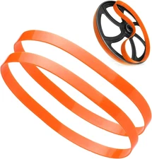 2-Pack 14"x1"x0.095" Urethane Band Saw Tires Compatible with Jet Grizzly Powerma