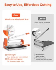 12 inch Vinyl Floor Cutter, 16mm Thick Laminate Flooring Cutter with Upgraded La