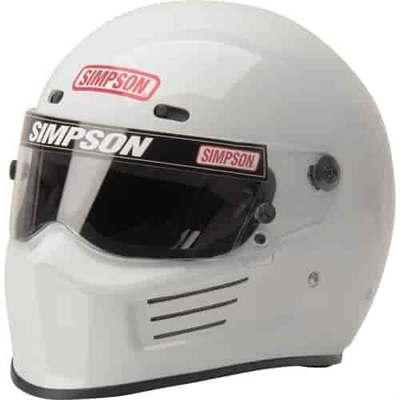 #ad Simpson Racing 7210041 SA2020 Super Bandit Racing Helmet Adult XL White $487.95