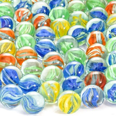 240PCS Marbles for Kids, Cat Eye Marbles Mixed 5 Colors for Chinese Checkers,...