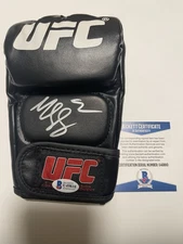Khamzat Chimaev Signed UFC Glove BECKETT BAS COA BORZ Auto IP Autographed nn