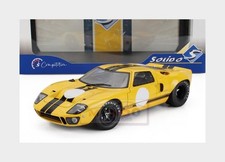 1:18 SOLIDO Ford Usa Gt40 Mki #0 Racing 1968 Yellow Black SL1803011
