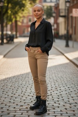 Joe s Jeans ''The Visionaire'' Skinny Pants in Khaki - Size 28