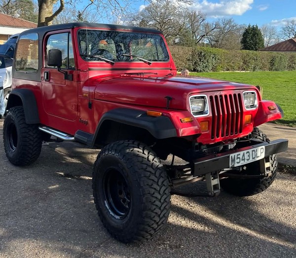 eBay - Jeep Wrangler YJ 1995, 4 L, Manu...