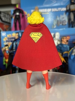Custom Wave 13 Mcfarlane Solid S Logo Supergirl Cape Super Powers  (Cape Only)