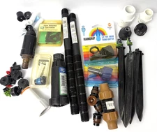 Mixed Lot of Irrigation Sprinkler Parts/Fittings Some parts new and some used