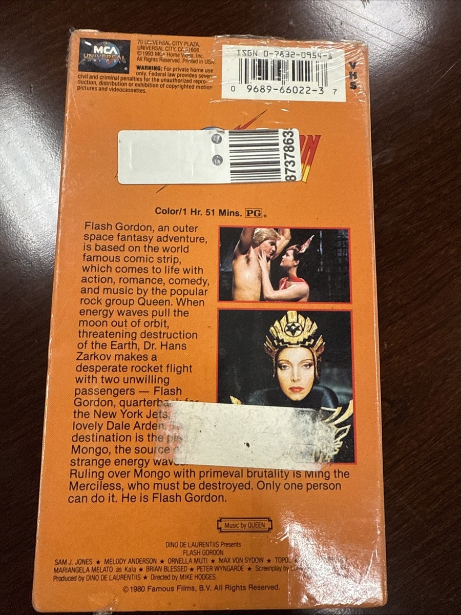 その他 Flash Gordon: Movie [VHS] Flash Gordon (VHS, 1997) for sale online | eBay