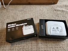 Lavalier Wireless Microphones W/chargin Case For iPhone WHITE