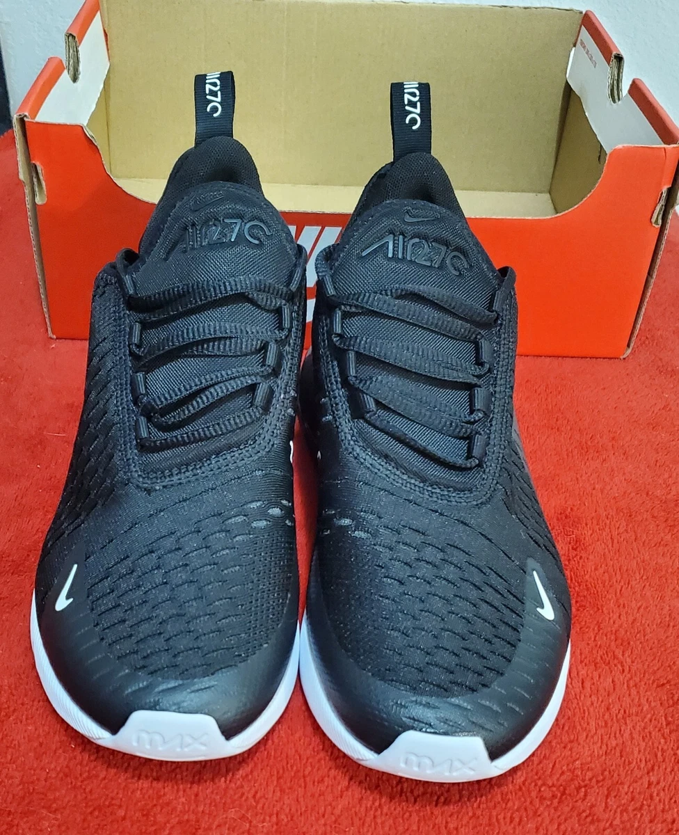 gemakkelijk wrijving Manifestatie Size 6 - Nike Air Max 270 Junior Black White | eBay