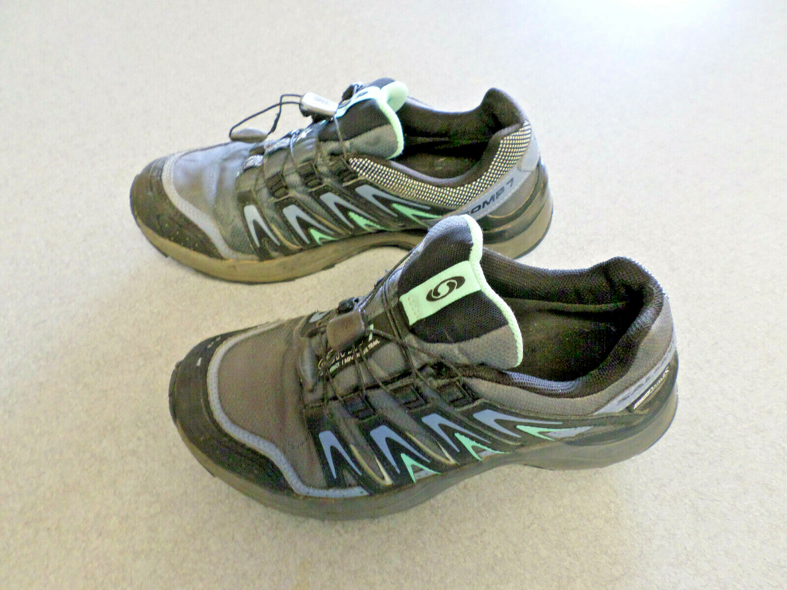 Salomon "XA Comp 7" scarpe da trail running grigie donna 8